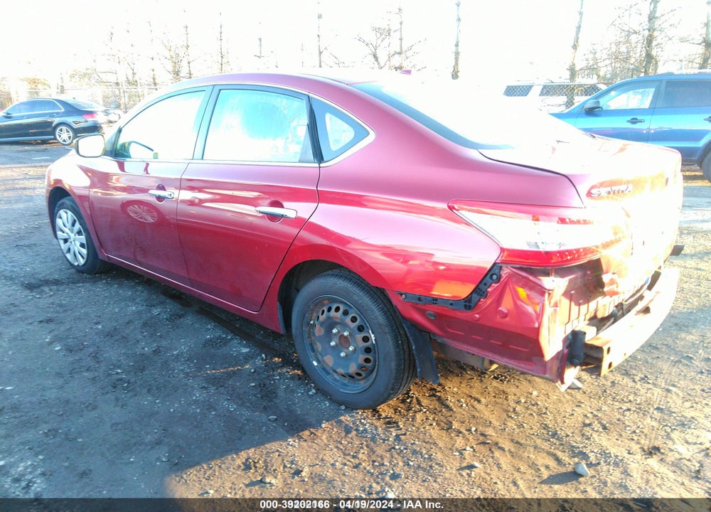 2015 NISSAN SENTRA FE+ S/S/SL/SR/SV VIN: 3N1AB7AP4FL648572