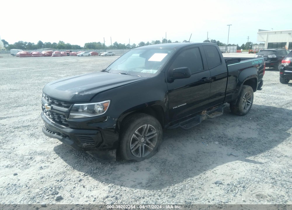 2021 CHEVROLET COLORADO 2WD LONG BOX WT VIN: 1GCHSBEA7M1129525