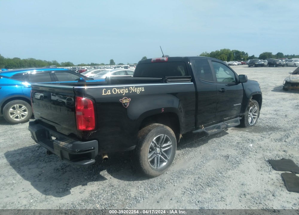 2021 CHEVROLET COLORADO 2WD LONG BOX WT VIN: 1GCHSBEA7M1129525