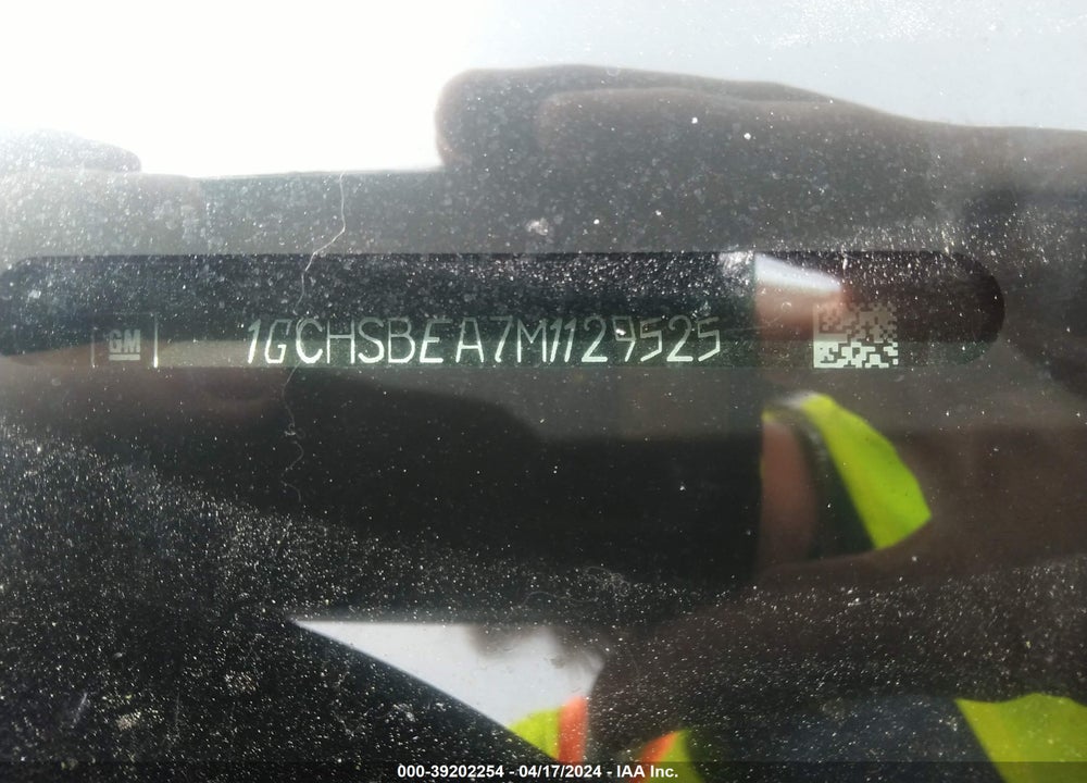 2021 CHEVROLET COLORADO 2WD LONG BOX WT VIN: 1GCHSBEA7M1129525