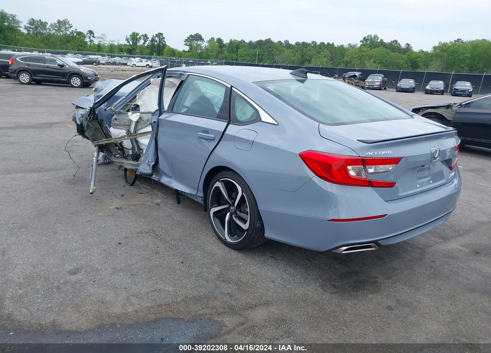 2022 HONDA ACCORD SPORT SPECIAL EDITION VIN: 1HGCV1F41NA062072