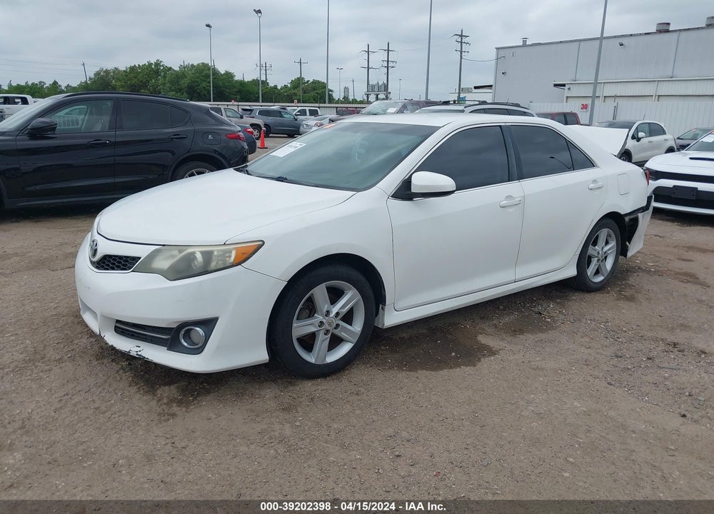 2012 TOYOTA CAMRY SE VIN: 4T1BF1FK4CU545729
