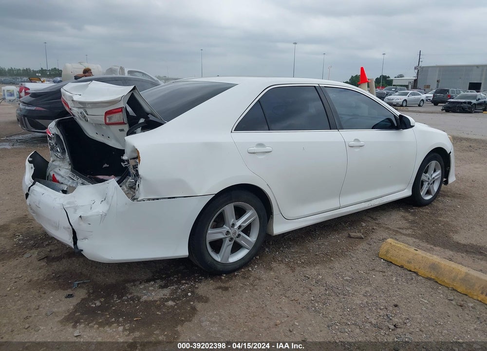 2012 TOYOTA CAMRY SE VIN: 4T1BF1FK4CU545729