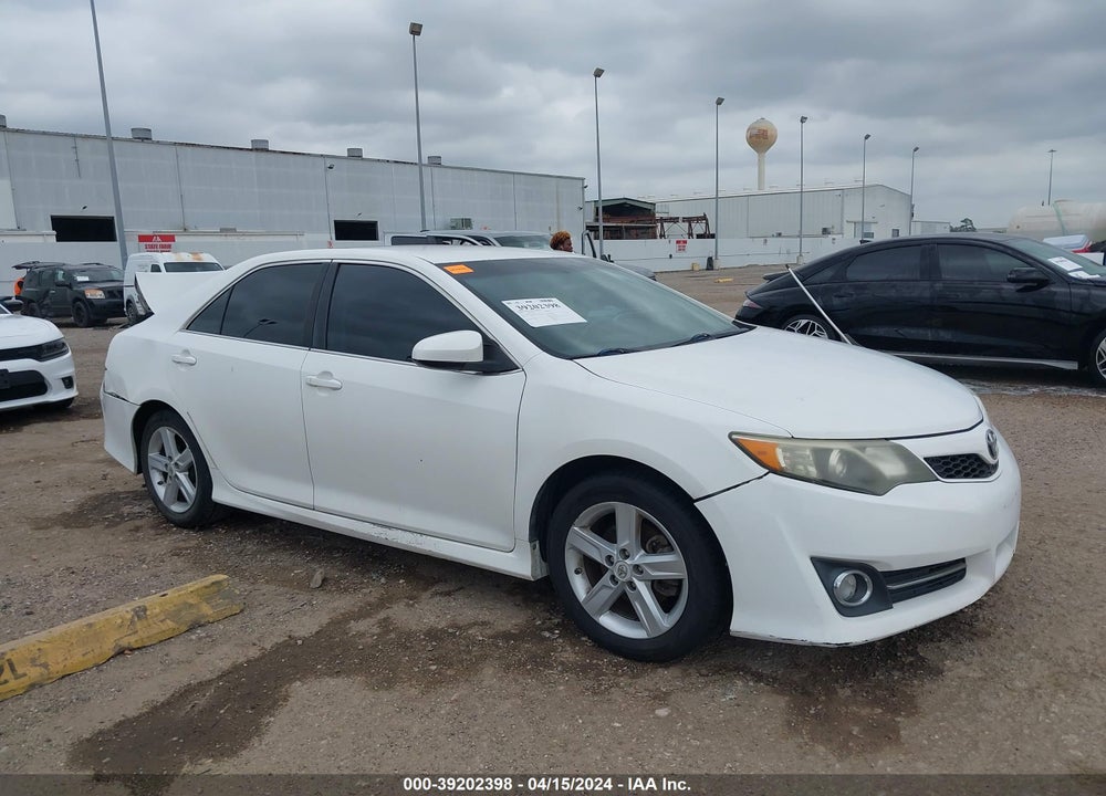2012 TOYOTA CAMRY SE VIN: 4T1BF1FK4CU545729
