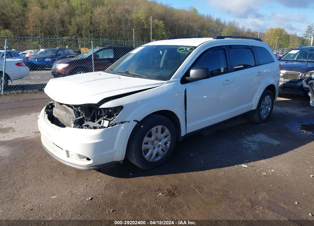 2018 DODGE JOURNEY SE VIN: 3C4PDCAB4JT517391