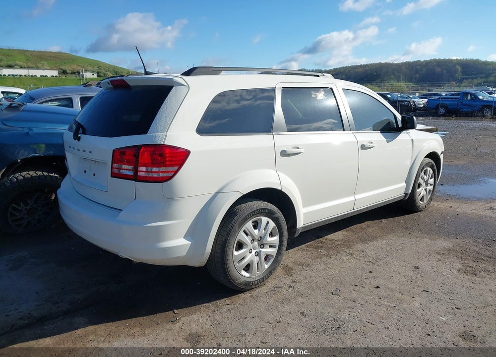 2018 DODGE JOURNEY SE VIN: 3C4PDCAB4JT517391