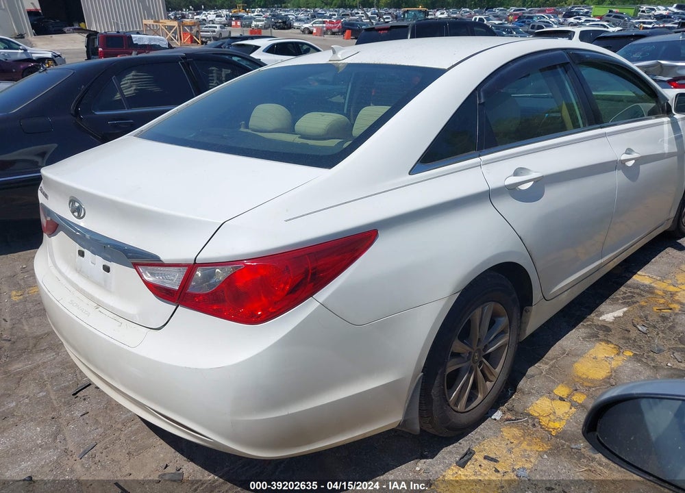 2012 HYUNDAI SONATA GLS VIN: 5NPEB4AC2CH490903