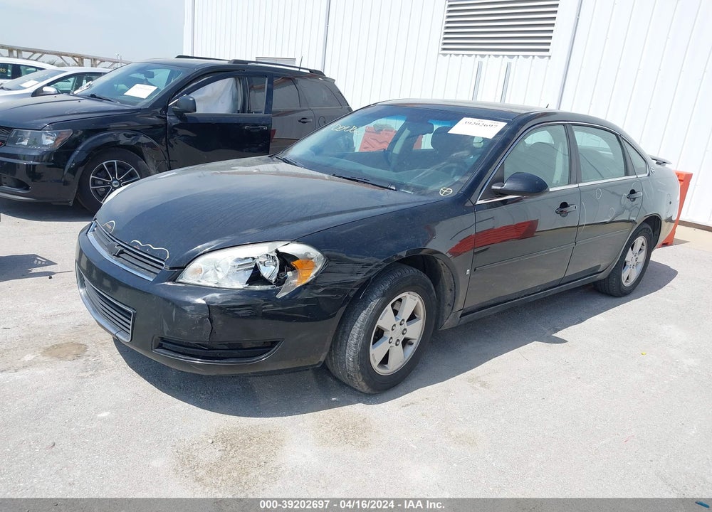 2008 CHEVROLET IMPALA LS VIN: 2G1WB58K681230786