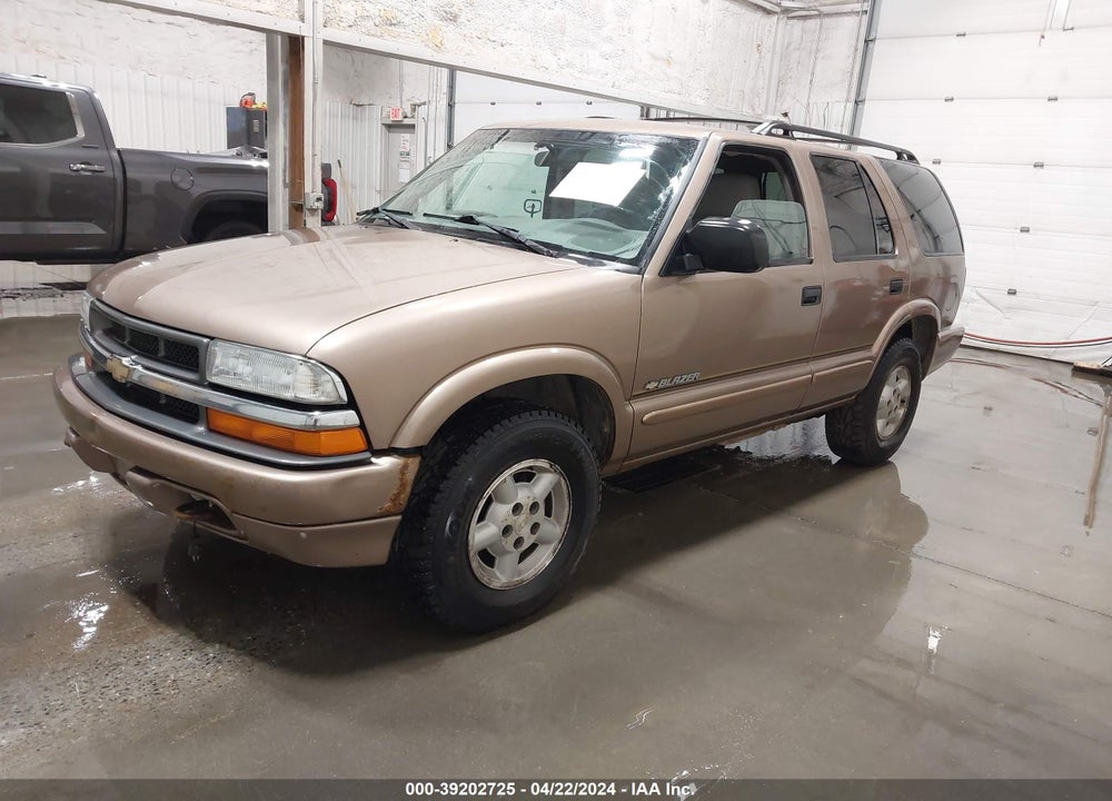 2005 CHEVROLET BLAZER LS VIN: 1GNDT13X25K105455