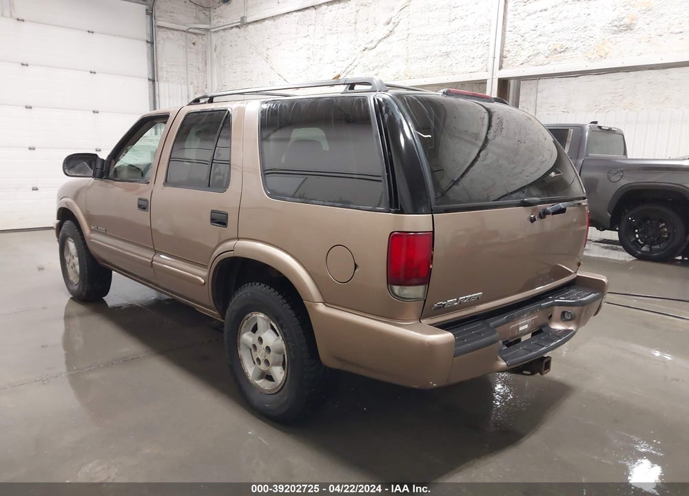 2005 CHEVROLET BLAZER LS VIN: 1GNDT13X25K105455