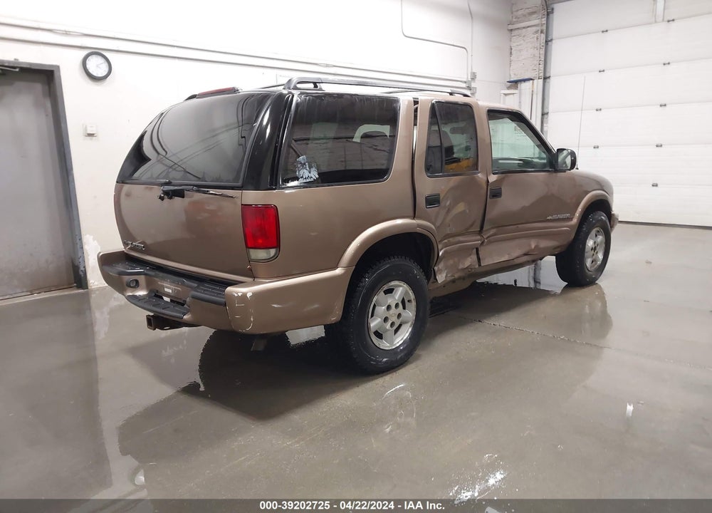 2005 CHEVROLET BLAZER LS VIN: 1GNDT13X25K105455