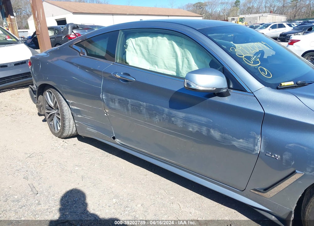 2017 INFINITI Q60 2.0T PREMIUM VIN: JN1CV7EL0HM320579