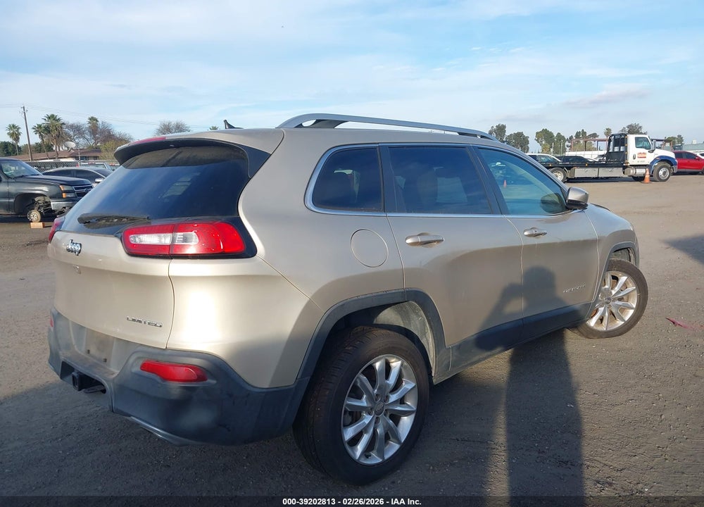 2015 JEEP CHEROKEE LIMITED VIN: 1C4PJLDS5FW628800