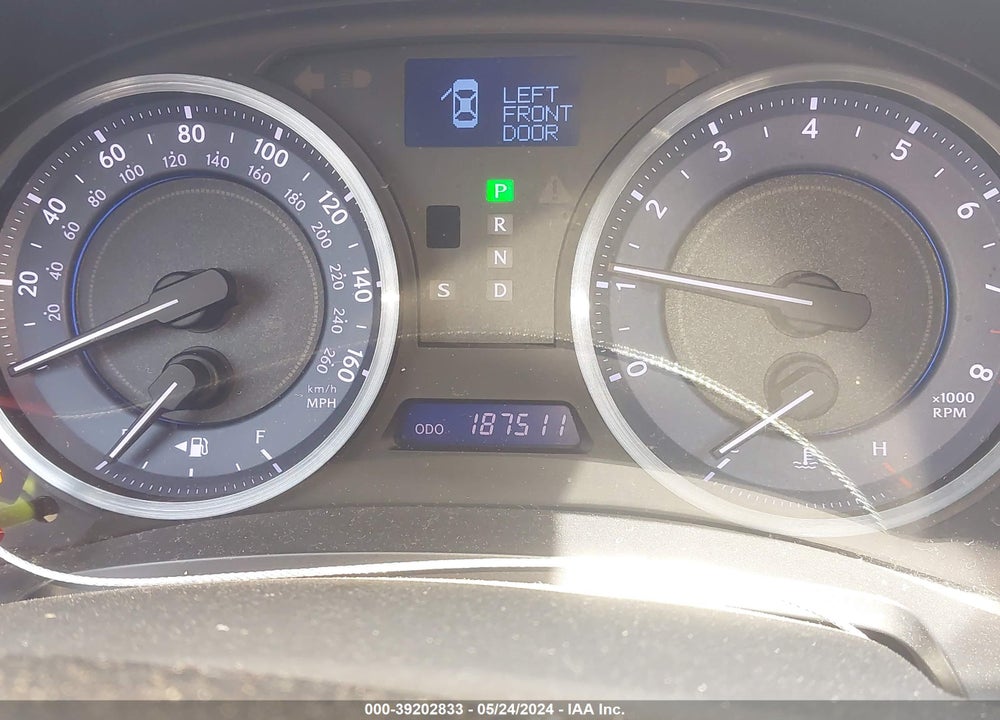 2011 LEXUS IS 250 VIN: JTHBF5C22B5137611