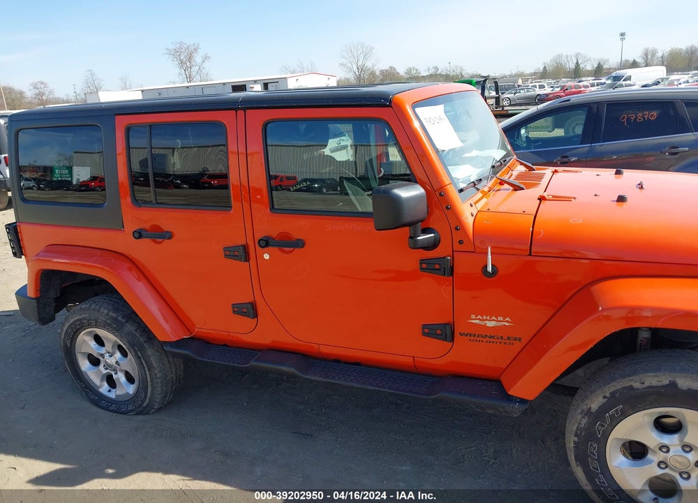 2015 JEEP WRANGLER UNLIMITED SAHARA VIN: 1C4BJWEG5FL671380