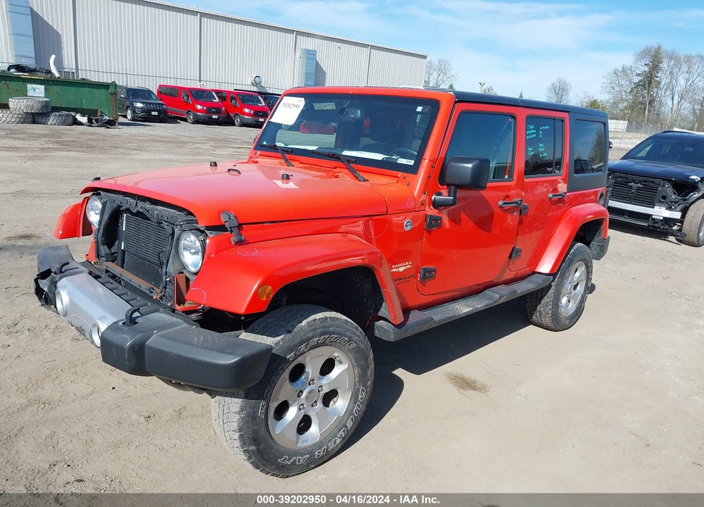2015 JEEP WRANGLER UNLIMITED SAHARA VIN: 1C4BJWEG5FL671380