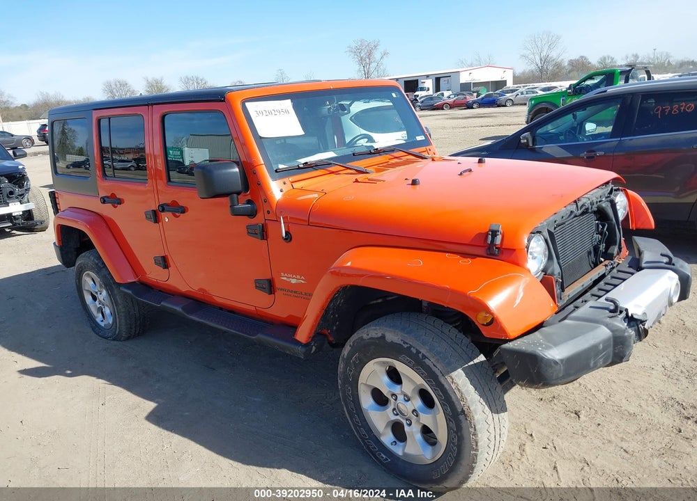 2015 JEEP WRANGLER UNLIMITED SAHARA VIN: 1C4BJWEG5FL671380