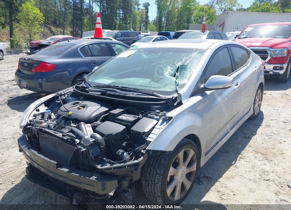 2013 HYUNDAI ELANTRA LIMITED VIN: 5NPDH4AE5DH221310