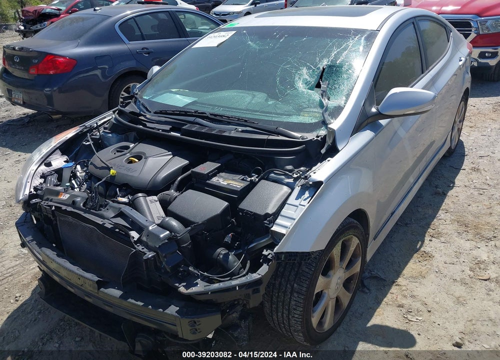2013 HYUNDAI ELANTRA LIMITED VIN: 5NPDH4AE5DH221310