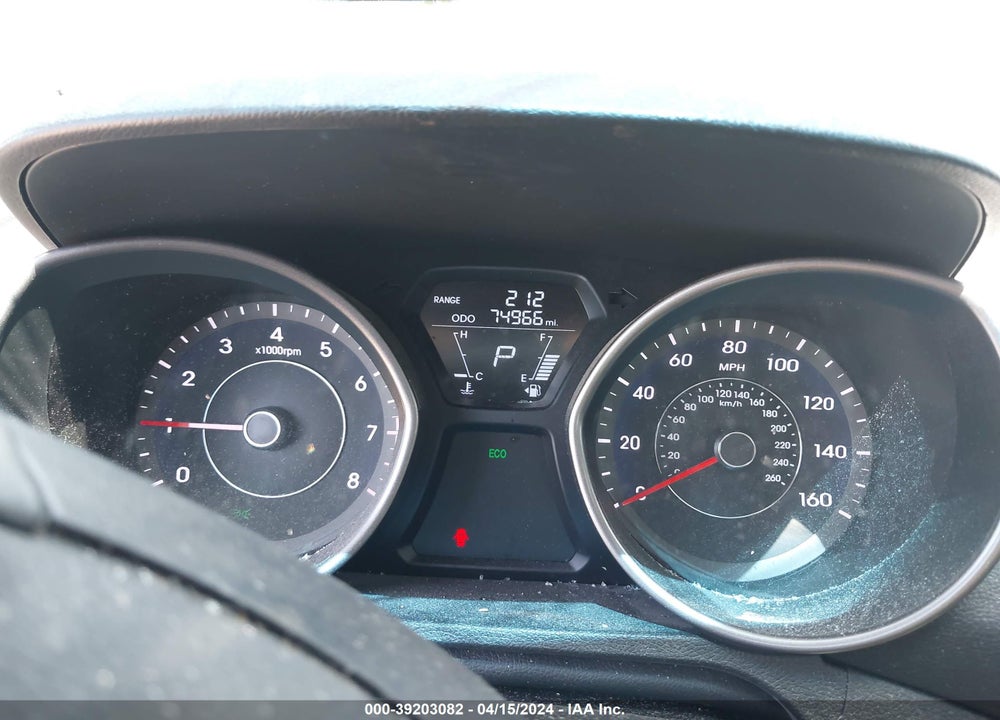 2013 HYUNDAI ELANTRA LIMITED VIN: 5NPDH4AE5DH221310