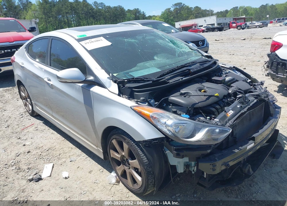 2013 HYUNDAI ELANTRA LIMITED VIN: 5NPDH4AE5DH221310