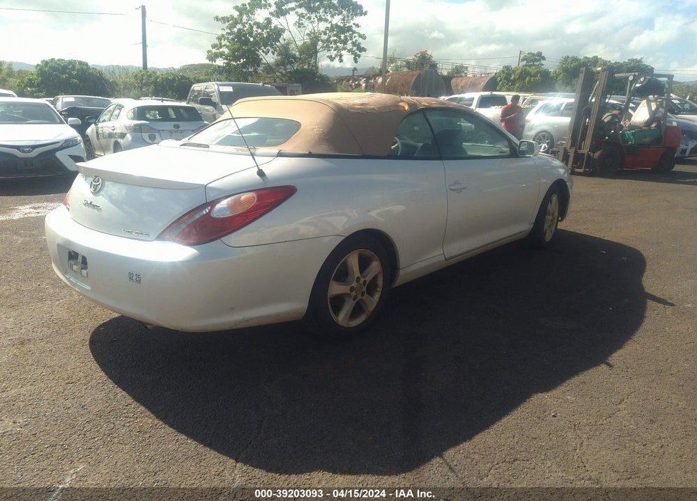 2005 TOYOTA CAMRY SOLARA SLE VIN: 4T1FA38P25U046631