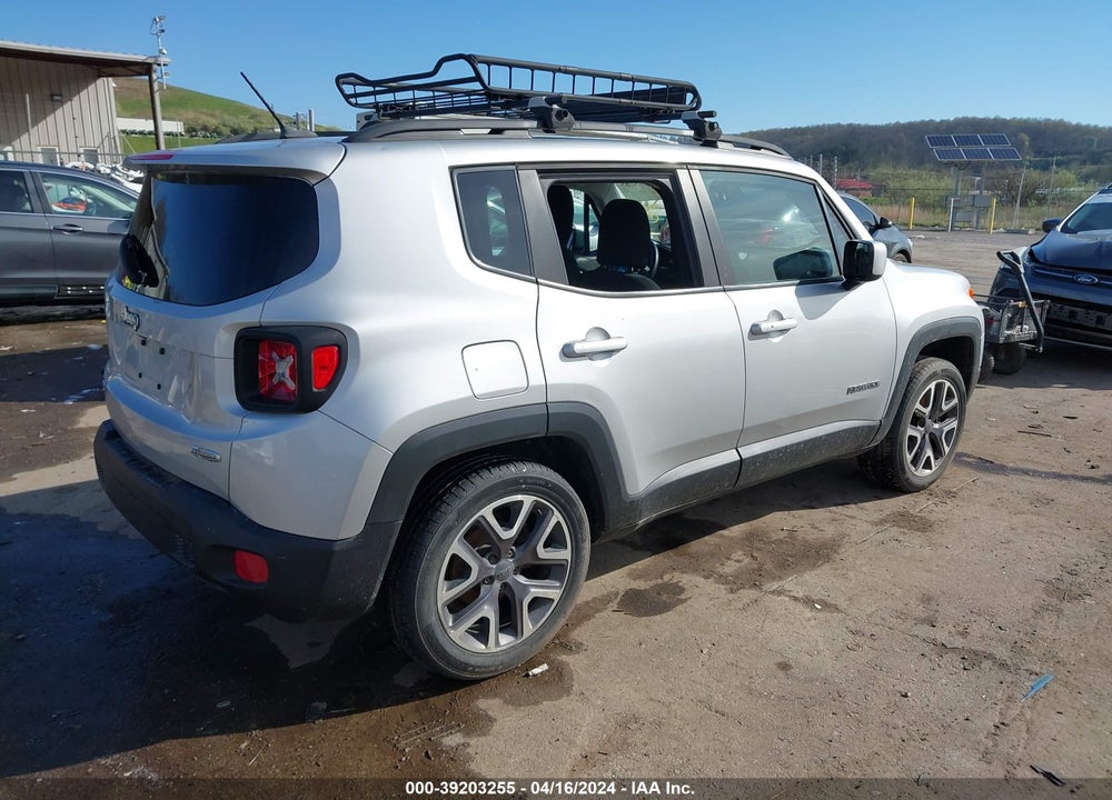 2015 JEEP RENEGADE LATITUDE VIN: ZACCJBBT0FPB83786