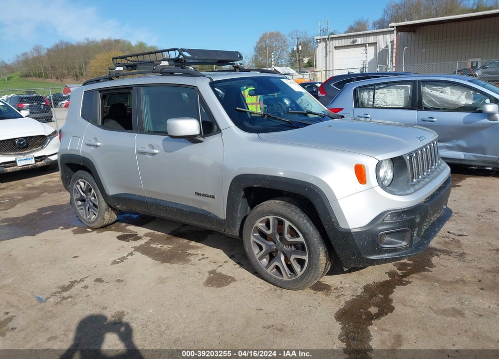 2015 JEEP RENEGADE LATITUDE VIN: ZACCJBBT0FPB83786
