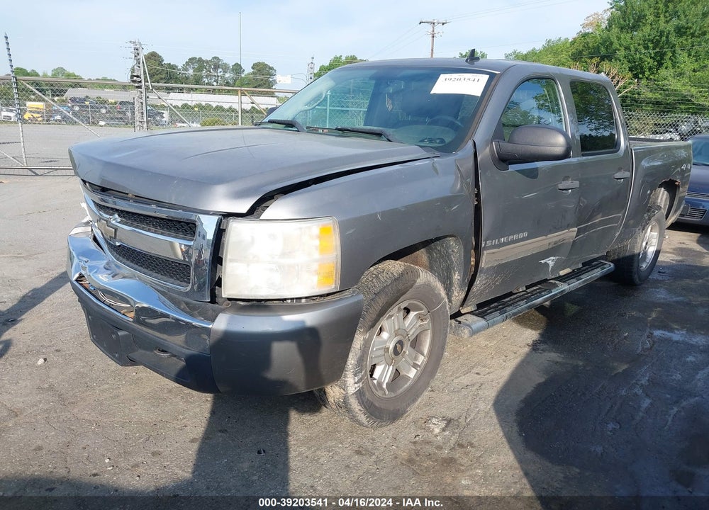 2009 CHEVROLET SILVERADO 1500 LT VIN: 3GCEK23329G116357