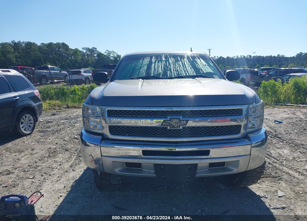 2012 CHEVROLET SILVERADO 1500 LT VIN: 3GCPKSE74CG265188