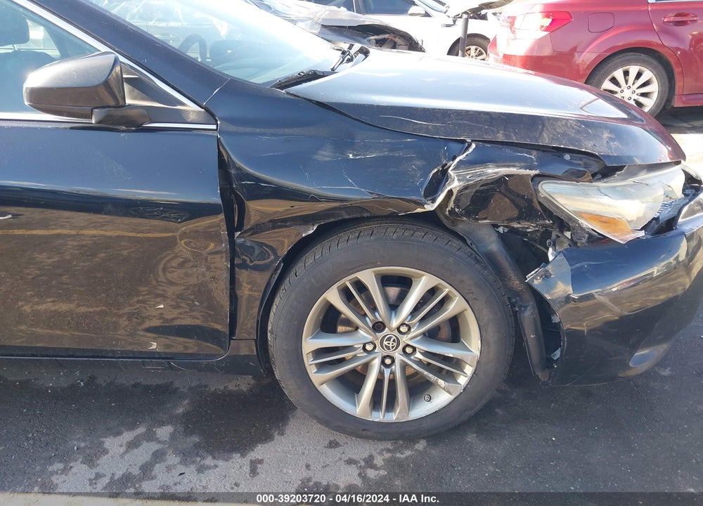 2015 TOYOTA CAMRY SE VIN: 4T1BF1FK5FU884889