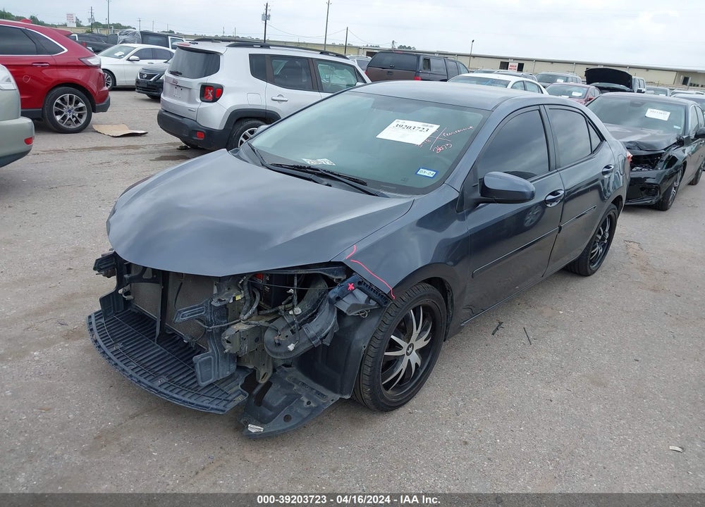 2016 TOYOTA COROLLA LE VIN: 5YFBURHE7GP482712