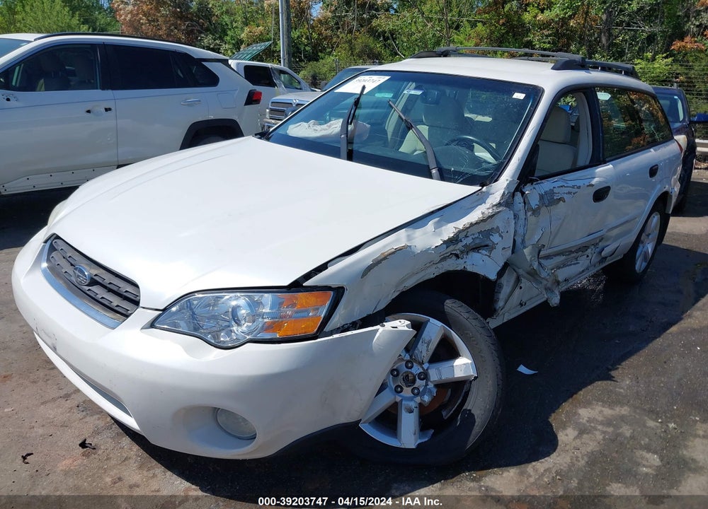 2007 SUBARU OUTBACK 2.5I VIN: 4S4BP61C177335619