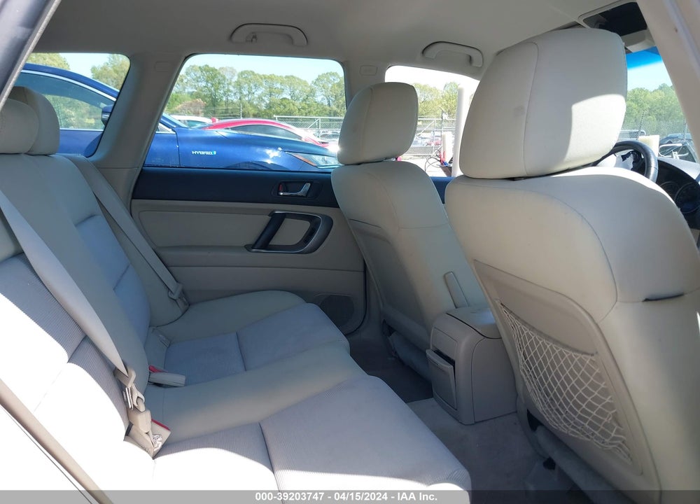 2007 SUBARU OUTBACK 2.5I VIN: 4S4BP61C177335619