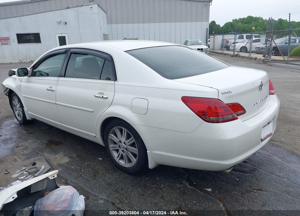 2008 TOYOTA AVALON LIMITED VIN: 4T1BK36BX8U307270