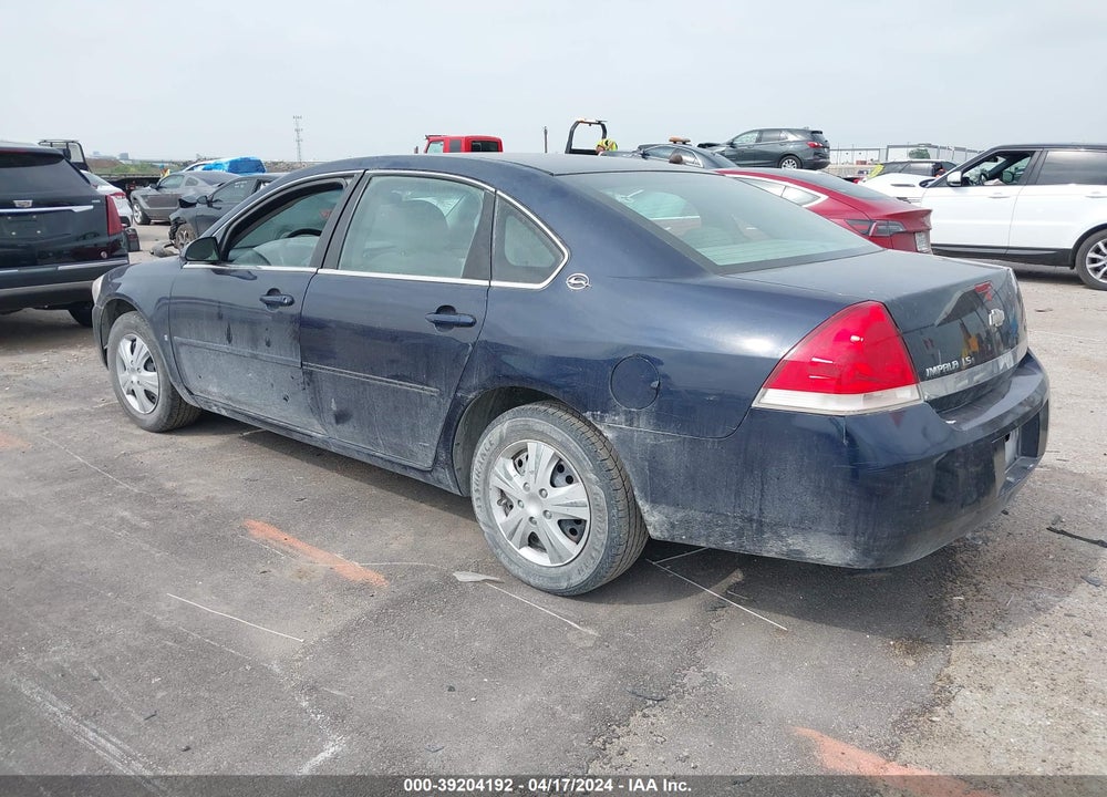 2007 CHEVROLET IMPALA VIN: 2G1WB58K579396328