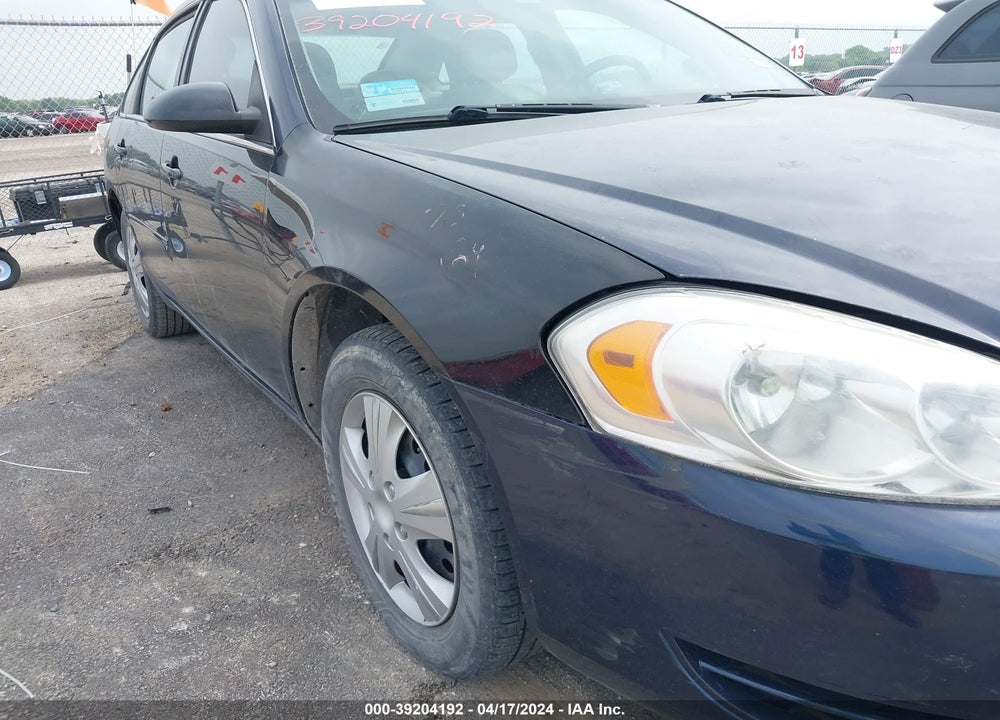 2007 CHEVROLET IMPALA VIN: 2G1WB58K579396328