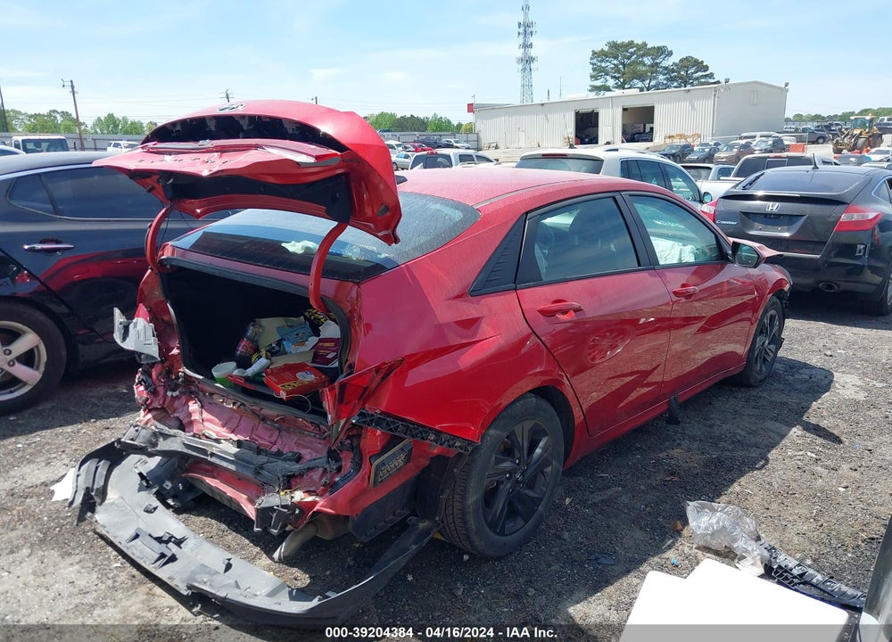 2021 HYUNDAI ELANTRA SEL VIN: 5NPLM4AG9MH009275