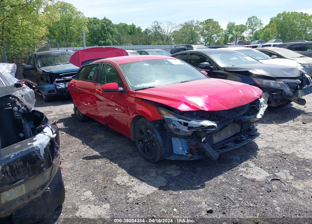 2021 HYUNDAI ELANTRA SEL VIN: 5NPLM4AG9MH009275