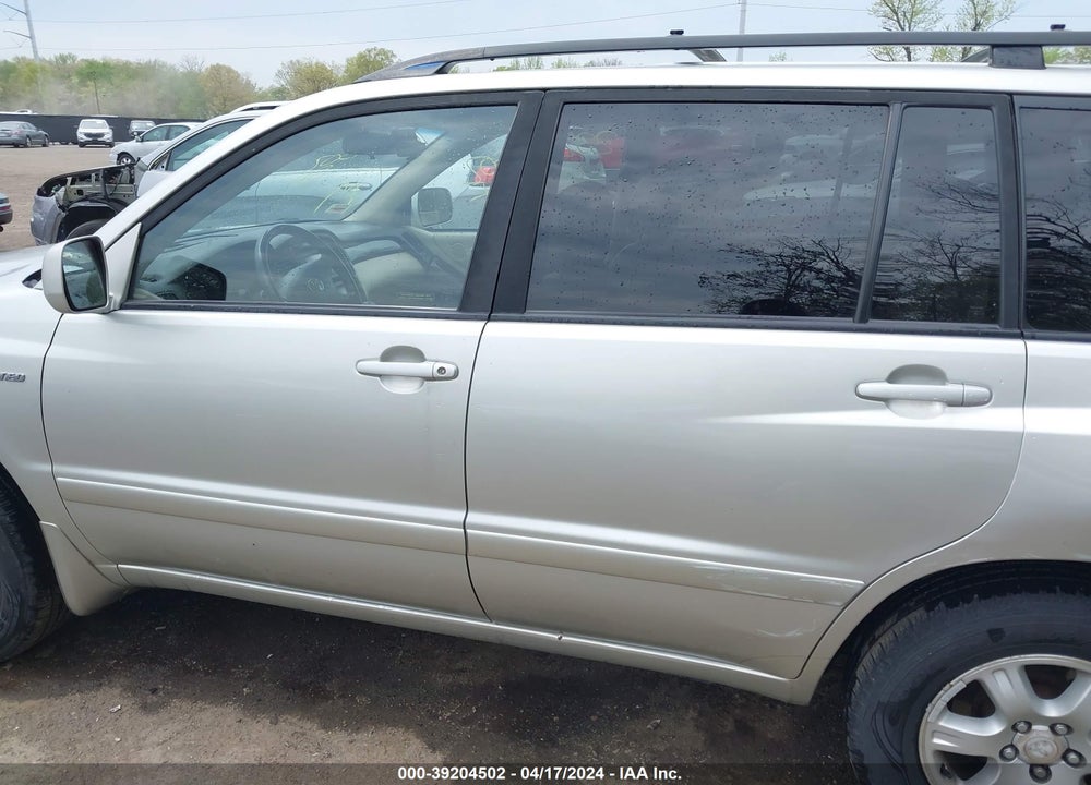 2003 TOYOTA HIGHLANDER LIMITED V6 VIN: JTEGF21A430114633