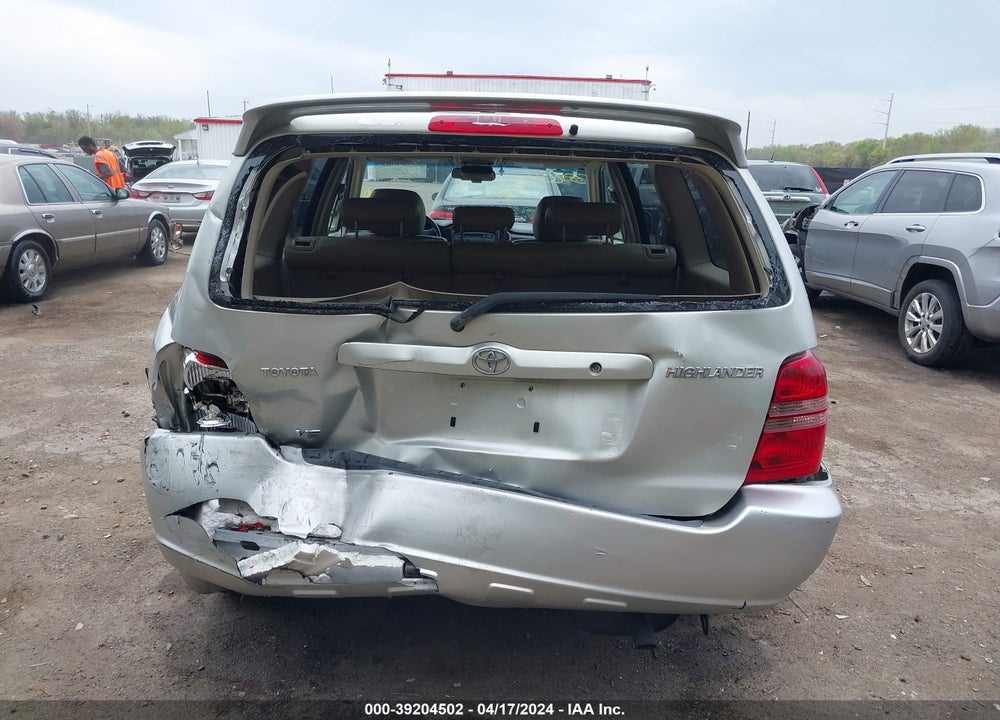 2003 TOYOTA HIGHLANDER LIMITED V6 VIN: JTEGF21A430114633