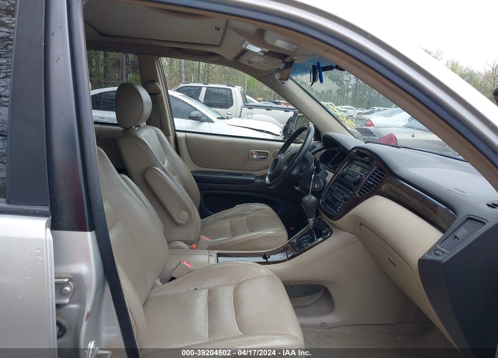 2003 TOYOTA HIGHLANDER LIMITED V6 VIN: JTEGF21A430114633