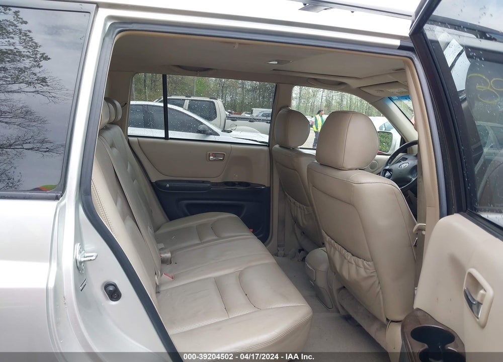 2003 TOYOTA HIGHLANDER LIMITED V6 VIN: JTEGF21A430114633