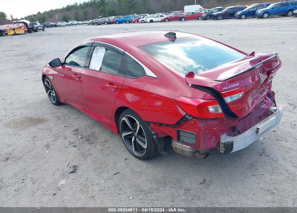 2022 HONDA ACCORD VIN: 1HGCV1F33NA015830