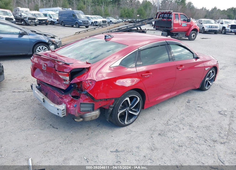 2022 HONDA ACCORD VIN: 1HGCV1F33NA015830