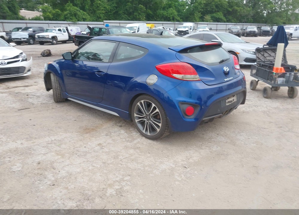 2016 HYUNDAI VELOSTER TURBO VIN: KMHTC6AE4GU278805