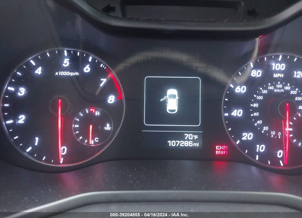 2016 HYUNDAI VELOSTER TURBO VIN: KMHTC6AE4GU278805