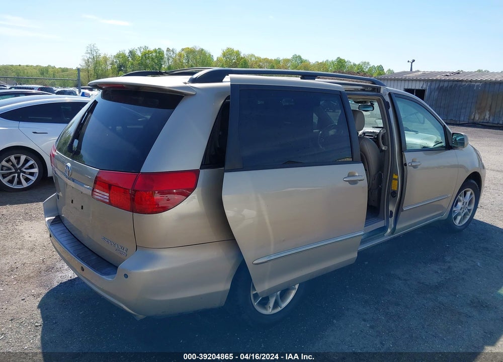 2004 TOYOTA SIENNA XLE LIMITED VIN: 5TDZA22C14S154419