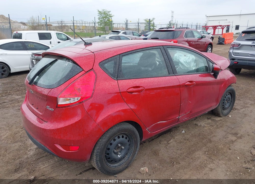 2011 FORD FIESTA SE VIN: 3FADP4EJ8BM129230