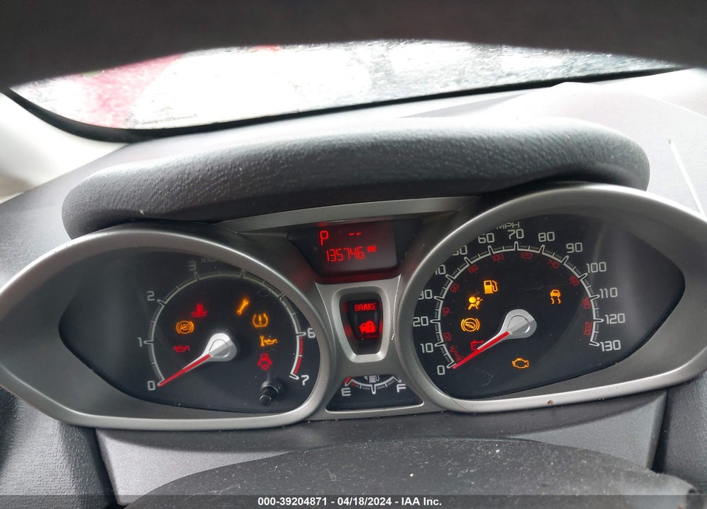 2011 FORD FIESTA SE VIN: 3FADP4EJ8BM129230